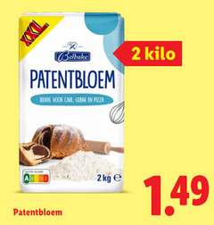  tarwebloem 2 belbake patentbloem cake gebak pizza kilo nutri score 