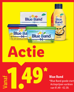  blue band margarine 8 100 halvarine voordeel start ingredienten varieeren 