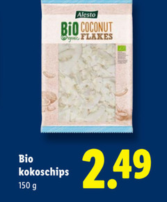  150 bio coconut organic flakes 