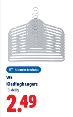  kleerhangers 10 kledinghangers delig 