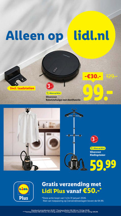  1 3 31 50 240 lidl.nl laadstation 060 jaar silvercrest robotstofzuiger verzending loopt januari toepassing verzend toeslagen boven verzendkosten 4 99 toeslag artikelen cm 5 9 