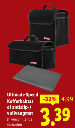  kofferbaktas ultimate speed antislip vuilvangmat 