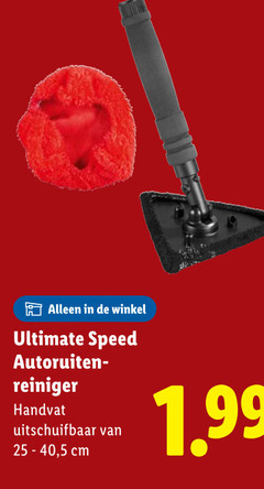  25 ultimate speed reiniger handvat uitschuifbaar 40 5 cm 