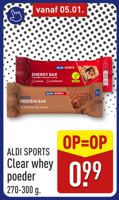  sportvoeding sports energy bar strawberry cranberry flavour preservatives high protein brownie sugar clear whey poeder 270-300 