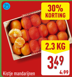 mandarijnen 30 kistje 