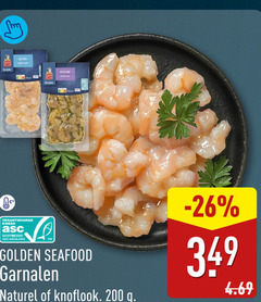  garnalen 200 naturel knoflook kweek gecertificeerd asc-aqua.org golden seafood 