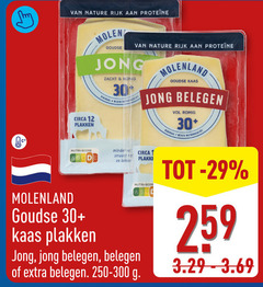  kaasplakken 1 4 7 12 30 nature rijk circa molen goudse jong zacht romig minimaal weken molenland kaas belegen nutri score minder smaakt 