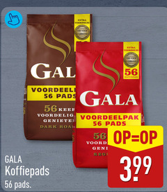  gala koffiepads vers gebrand pads dark roast 