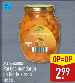  fruitconserven seasons partjes mandarijn lichte siroop nutri score serveertip all ml 