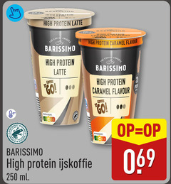  barissimo ijskoffie 250 people high protein latte coffee experts to go nutri score caramel flavour ml 