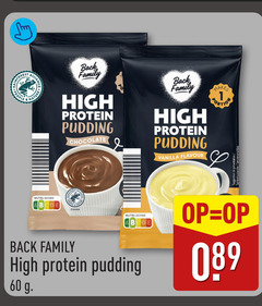  pudding 60 people nature back family high portion protein chocolate vanilla flavour nutri score 
