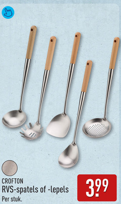  spatel rvs spatels lepels stuk 