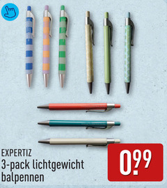  pennen 3 pack lichtgewicht balpennen 