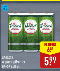  grolsch blikjes bier 6 50 1615 meesterschap at premium pilsner verfrissend zachte afdronk pack pilsener elders 