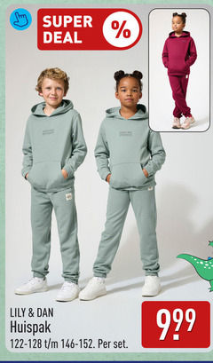  meisjes onesies jongens super deal lily huispak 