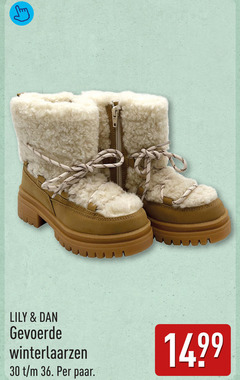  dames snowboots 30 lily gevoerde winterlaarzen paar 