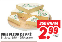  brie 250 fleur stuk ca. 