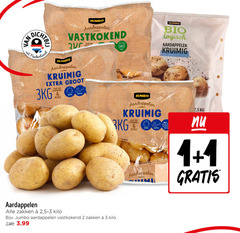  aardappelen 1 2 3 lift nederland jumbo vastkokend kruimig 1.3kg vitamine vezels koken bakken vita oven bio logisch 00 5 zakken kilo 3.99 