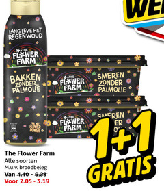  flower farm olie en vetten 1 lang regenwoud bakken smeren palmolive power soorten broodbeleg 