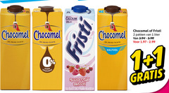  fristi chocomel chocolademelk drinkyoghurt 1 2 enige source calcium vet graisse suiker rood gout fruits rouges halfvol pakken liter 
