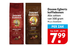  douwe egberts koffiebonen 5 500 zakken aroma rood bonen rond karaktervol excellent zak 