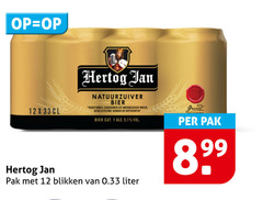  hertog jan blikjes bier 1 12 natuurzuiver traditioneel water granen hopsoorten 5 pak blikken liter gerard 