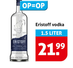  eristoff wodka 1806 vodka liter 