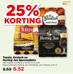  grolsch texels hertog jan speciaalbieren 6 10 18 25 30 60 jaar legitimatie alcohol nix18 speciaalbier skuumkoppe tarwebier meesterschap rijke herfstbok bokbier grand prestige kroonjuweel palet karamel bier blikjes 