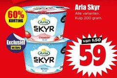  vruchtenyoghurt 20 60 200 hi pro skyr kuip strawberry naturel 