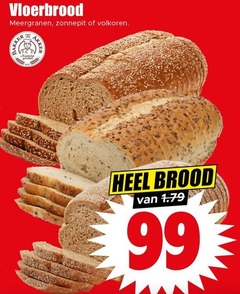  brood 99 vloerbrood meergranen zonnepit volkoren 