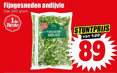  andijvie 1 250 fijngesneden zak 