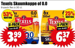  texels speciaalbieren 6 25 30 90 skuumkoppe 0.0 pack fles 6x 300ml 