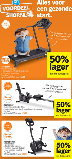  roeitrainer hometrainer 1 8 50 voordeel start combideal accessoirepakket jet beter sport loopband focus fitness compact model thuisgebruik opklapbaar stuk 2.5 magnetische weerstand verstelbaar niveaus ride comfortabel trainen zadel stuur fit bike 