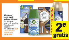  airwick glade luchtverfrisser 2 24 250 air wick luchtverfrissers fresh navulling spuitbussen ml varieeren party geparfumeerde recharge navul scjohnson family company le formule am touch sensual sandalwood jasmine stop odeurs stopt geuren 7 rosee printemps lentedauw hardnekkige geurtjes charge automatische 
