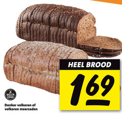  brood molen goud donker volkoren meerzaden 