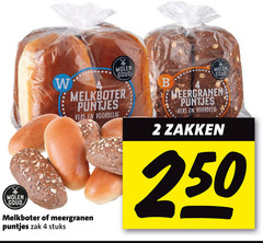  bolletjes 2 4 250 molen goud puntjes vers b meergranen zakken zak stuks 