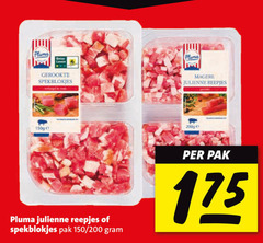 klik op dit plaatje voor een vergroting en voor vergelijkbare aanbiedingen gerelateerd aan
pluma deler leven gerookte spekblokjes julienne reepjes pak 150 200 pluma deler leven gerookte spekblokjes julienne reepjes pak 150 200