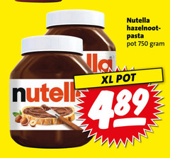  nutella hazelnootpasta 750 vla hazelnoot pasta pot xl 