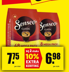  douwe egberts senseo koffiepads 2 8 10 48 classic mega pack stuks stuk 