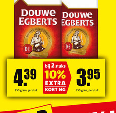  douwe egberts koffie 2 10 250 joure stuks stuk 