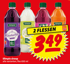  slimpie limonadesiroop 2 10 650 stroop suiker siroop fles ml flessen 