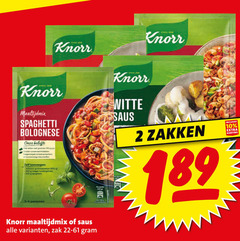  knorr maaltijdmix 2 10 300 witte spaghetti bolognese saus zakken belofte personen zak 
