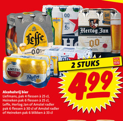  hertog jan leffe amstel heineken 0.0 blikjes bier alcoholvrij 2 4 6 10 25 30 33 1830 blonde b radler 00 pack liefmans pak flessen blikken biertjes stuks 