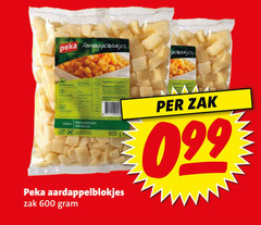  aardappelproducten 600 peka aardappelblokjes zak 