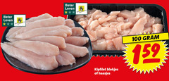 kipfilet kipfiletblokjes 100 beter leven blokjes haasjes 