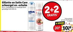  2 4 200 gillette satin care scheergel multipakken basic gevoelige huid ml skin protege gel raser peau ultra sensible beurre vitamine sans alcohol colorant kleurstoffen parfumee geparfumeerd 200ml dry butter silk rasiergel 