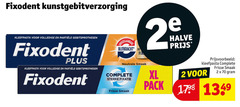  fixodent kunstgebit verzorging 2 kunstgebitverzorging kleefpasta gebitsprothesen fix fixatie halve frisse xl pack 