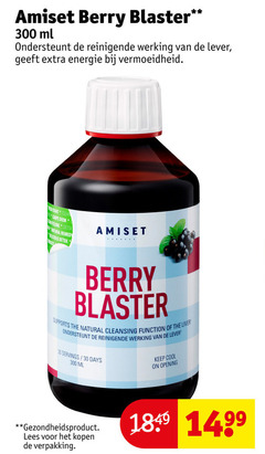  30 300 amiset berry blaster ml ondersteunt werking lever energie start clean feeling detox natural remedy supports cleansing liver servings days cool opening gezondheidsproduct lees 