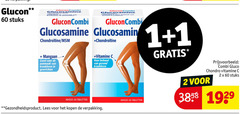  voedingssupplement 1 2 60 stuks combi glucosamine gluconcombi chondroitine mangaan aanmaak kraakbeen gewrichten vitamine gezond inhoud tabletten gezondheidsproduct lees gluco 