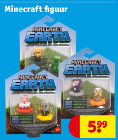  minecraft figuur earth 5 matterende 